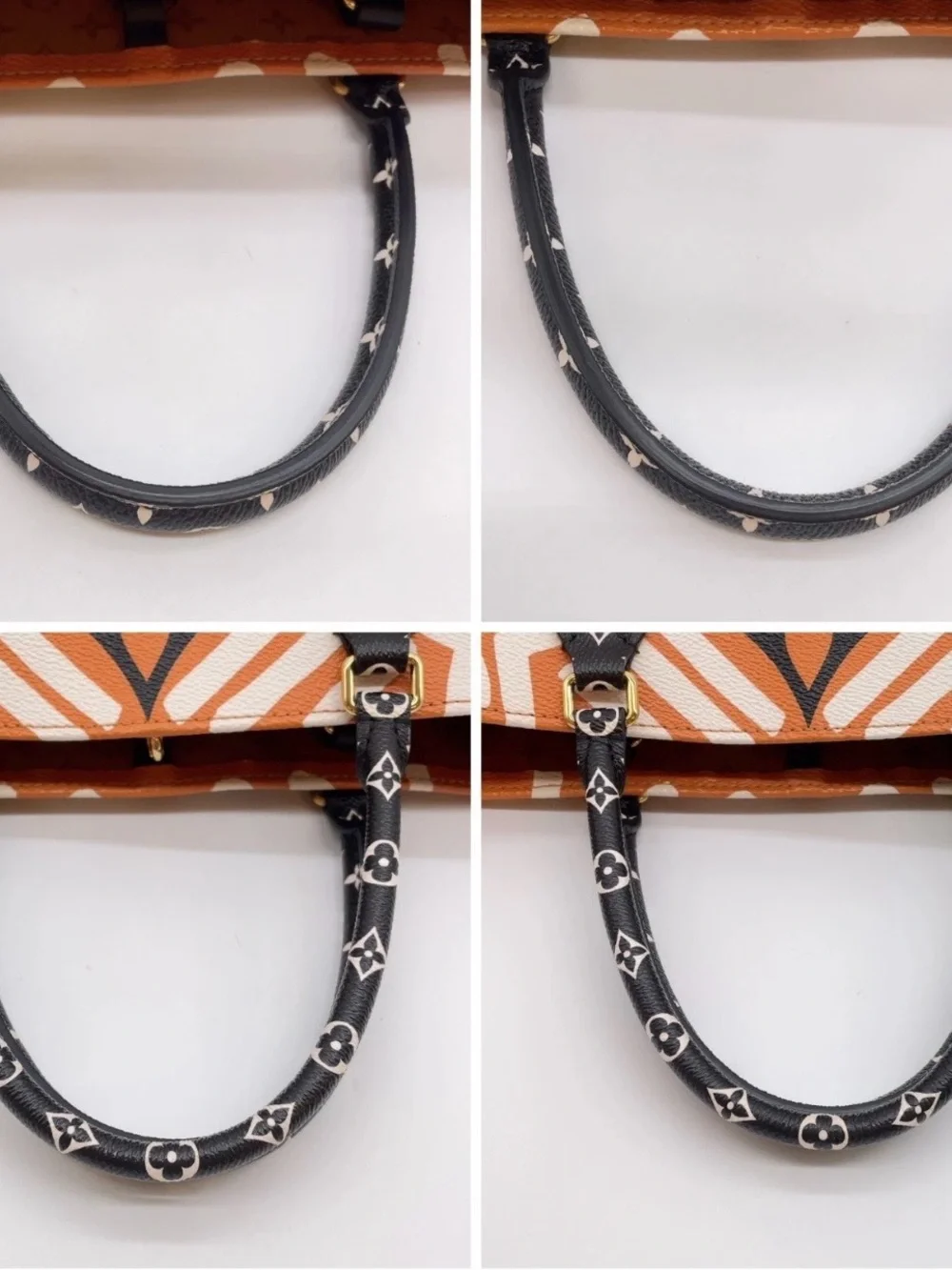 Louis Vuitton Crafty Monogram Giant Cream Caramel Onthego GM